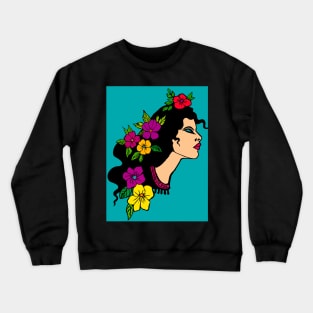 Flower Queen Crewneck Sweatshirt